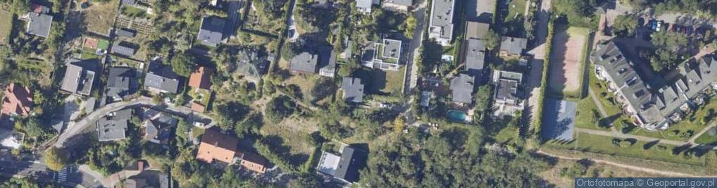 Zdjęcie satelitarne Przy Skarpie ul.