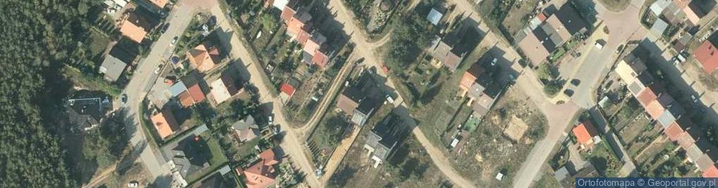 Zdjęcie satelitarne Pruszcza Jacka ul.
