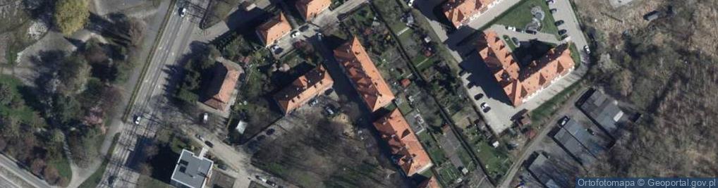 Zdjęcie satelitarne Proletariacka ul.