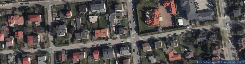 Zdjęcie satelitarne Prawnicza ul.