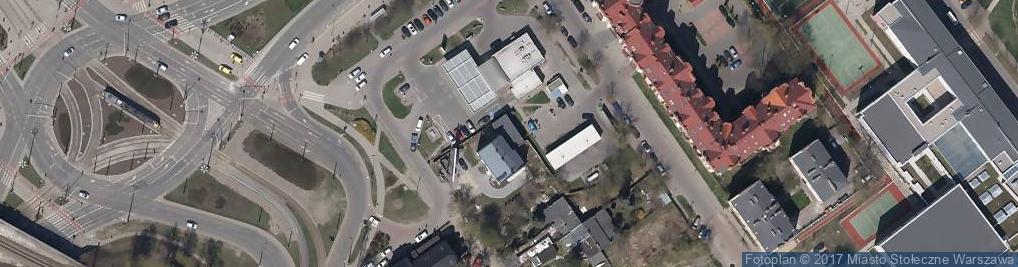 Zdjęcie satelitarne Praska ul.