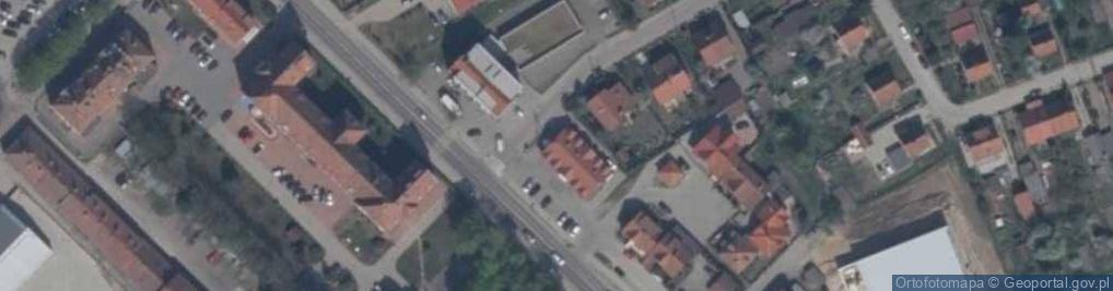 Zdjęcie satelitarne Przesiedleńcza ul.