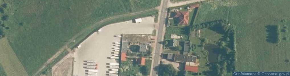 Zdjęcie satelitarne Przedborska ul.