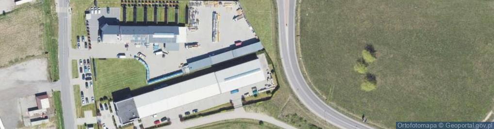 Zdjęcie satelitarne Przemysłowa ul.