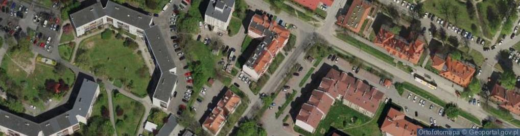 Zdjęcie satelitarne Przybyszewskiego Stanisława ul.