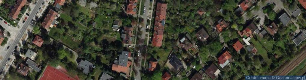 Zdjęcie satelitarne Przybyszewskiego Stanisława ul.