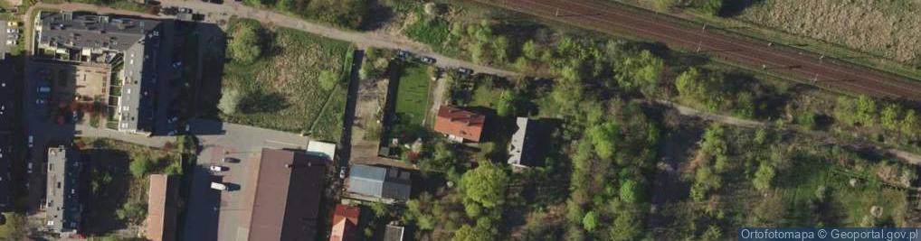 Zdjęcie satelitarne Przednia ul.