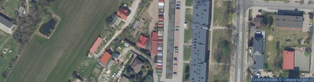 Zdjęcie satelitarne Przykoszarowa ul.