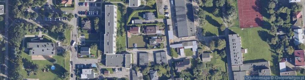 Zdjęcie satelitarne Przyjaźni ul.