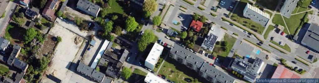 Zdjęcie satelitarne Przejazd ul.