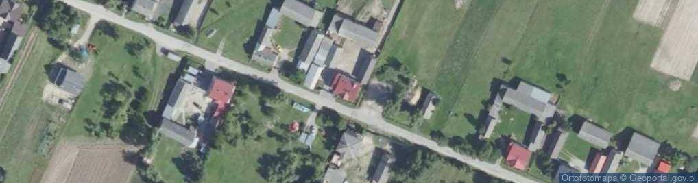 Zdjęcie satelitarne Psary-Podłazy ul.