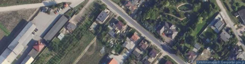 Zdjęcie satelitarne Psary Polskie ul.