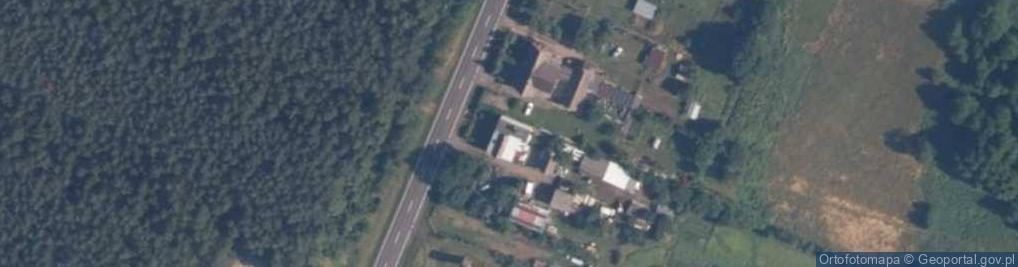 Zdjęcie satelitarne Ptusza ul.