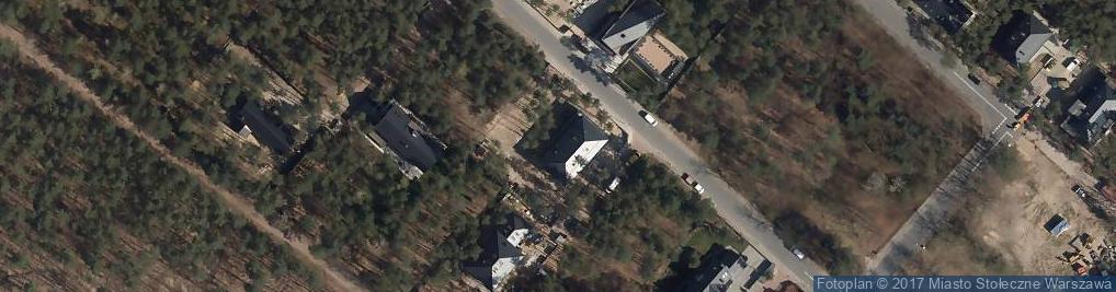 Zdjęcie satelitarne Ptasi Raj ul.
