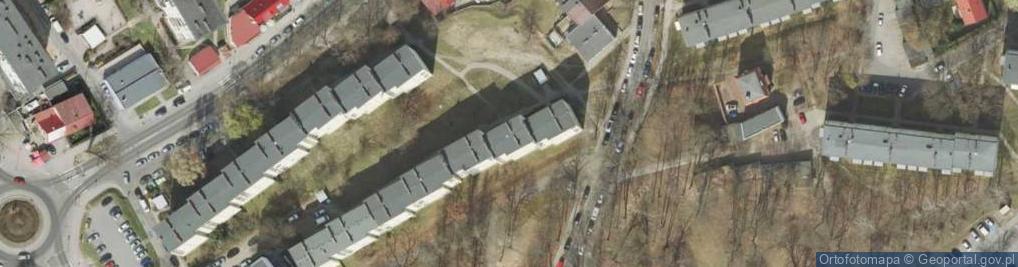Zdjęcie satelitarne Ptasia ul.