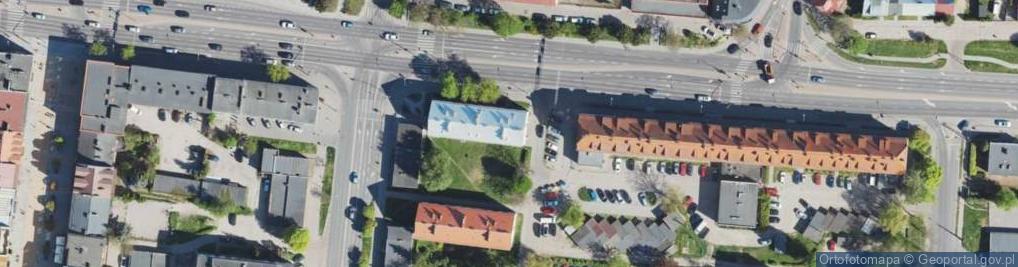 Zdjęcie satelitarne Pułtuska ul.