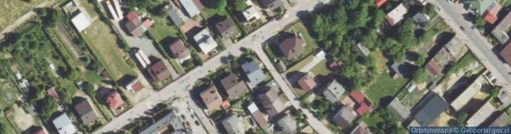 Zdjęcie satelitarne Pułaskiego ul.