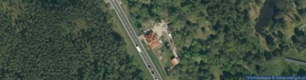 Zdjęcie satelitarne Pusta Kuźnica ul.