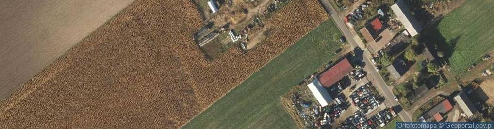 Zdjęcie satelitarne Pustki ul.