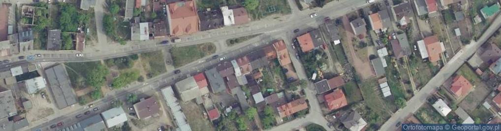Zdjęcie satelitarne Pułtuska ul.