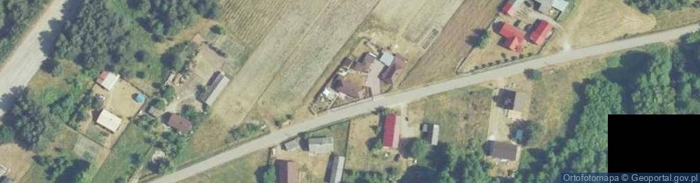 Zdjęcie satelitarne Pułaczów ul.