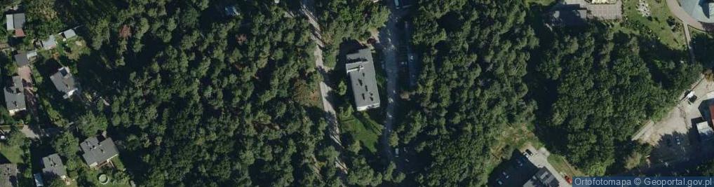 Zdjęcie satelitarne Pustków-Osiedle ul.