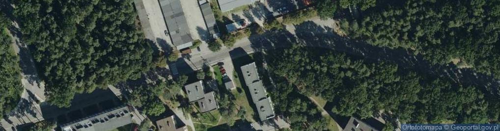 Zdjęcie satelitarne Pustków-Osiedle ul.