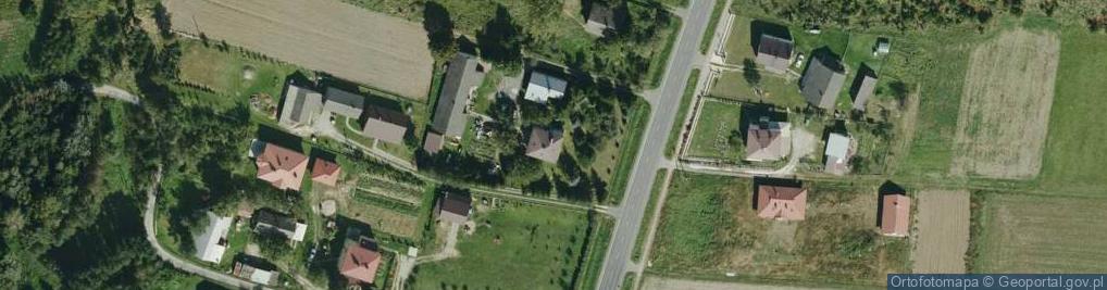 Zdjęcie satelitarne Pustków ul.