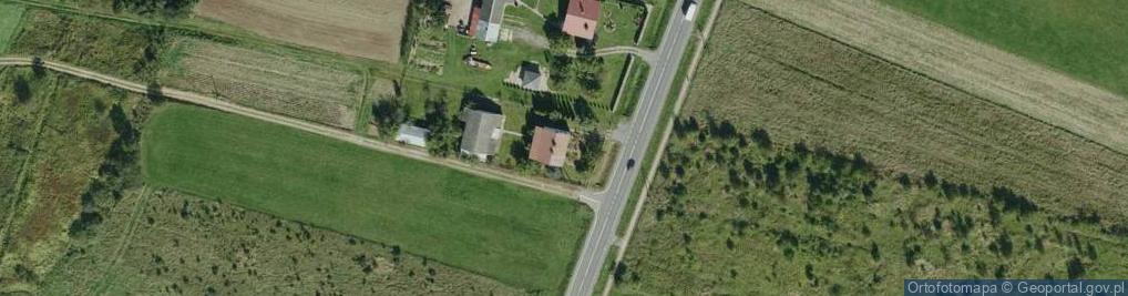 Zdjęcie satelitarne Pustków ul.
