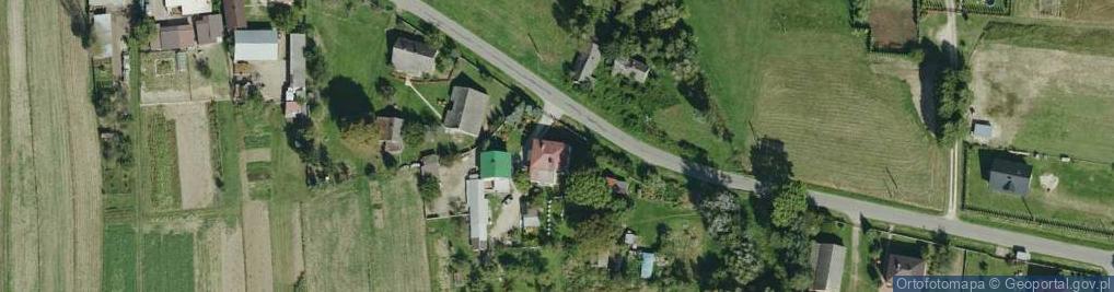 Zdjęcie satelitarne Pustków ul.