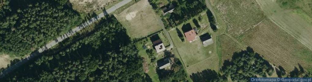 Zdjęcie satelitarne Pustków ul.