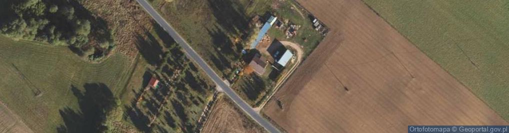 Zdjęcie satelitarne Puszcza Rządowa ul.