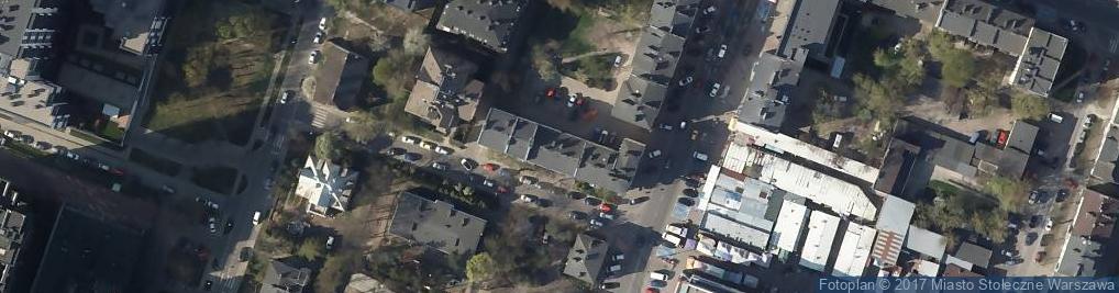 Zdjęcie satelitarne Pustelnicka ul.