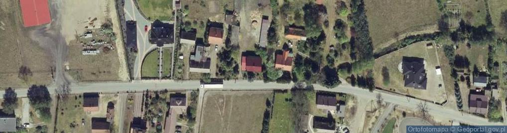Zdjęcie satelitarne Pyrzańska ul.