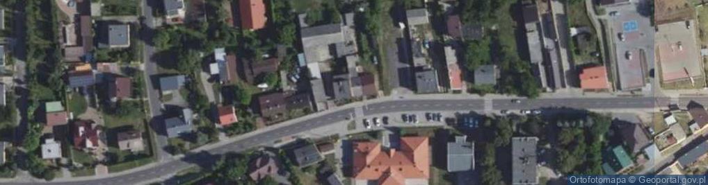 Zdjęcie satelitarne Pyzderska ul.