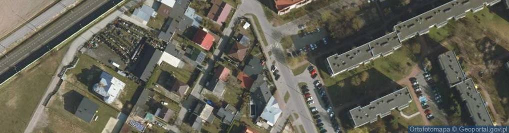 Zdjęcie satelitarne Radziwiłłowska ul.