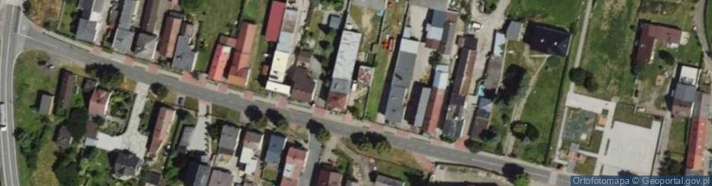 Zdjęcie satelitarne Raciborska ul.