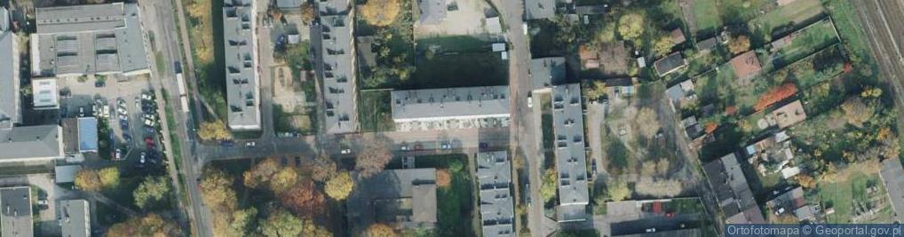 Zdjęcie satelitarne Rapackiego Wincentego ul.