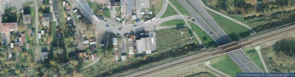 Zdjęcie satelitarne Rakowska ul.