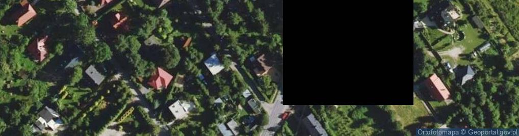 Zdjęcie satelitarne Radnych ul.