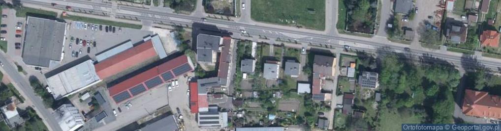 Zdjęcie satelitarne Raciborska ul.