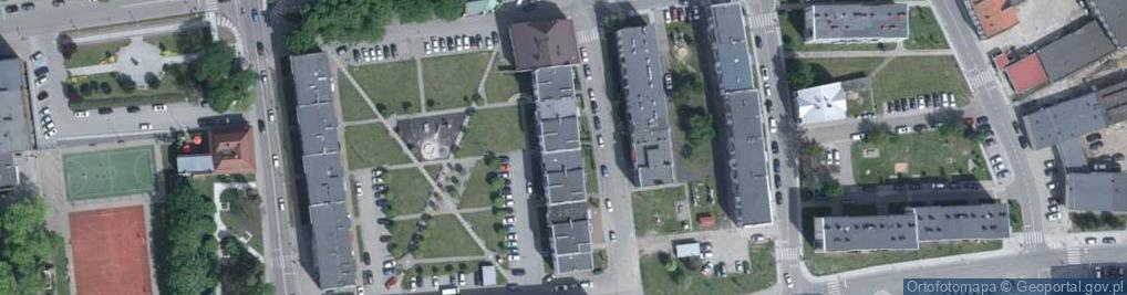 Zdjęcie satelitarne Ratuszowa ul.