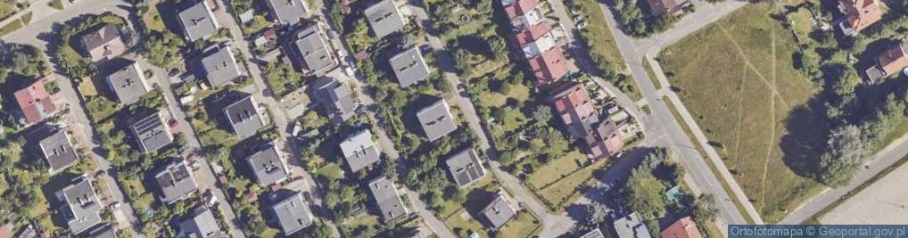 Zdjęcie satelitarne Radosna ul.