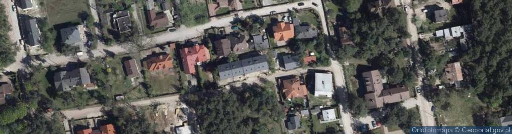 Zdjęcie satelitarne Rakietowa ul.