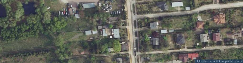 Zdjęcie satelitarne Radziejowicka ul.