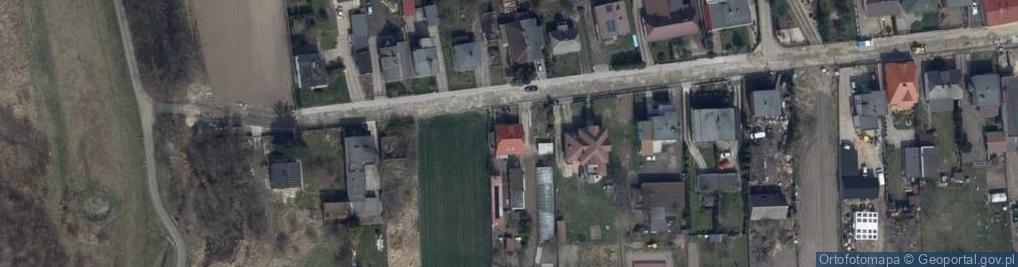 Zdjęcie satelitarne Rajskowska ul.