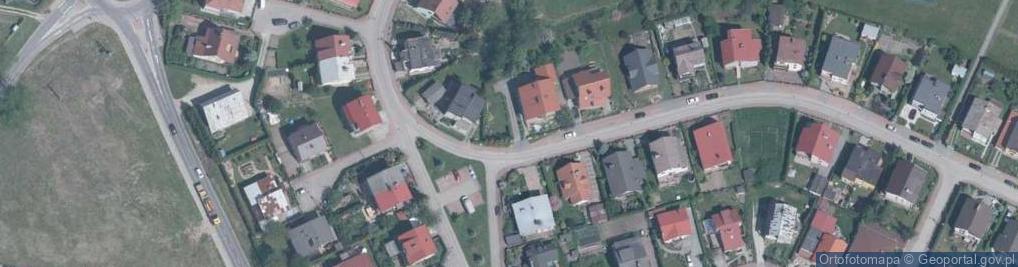 Zdjęcie satelitarne Radłowa ul.