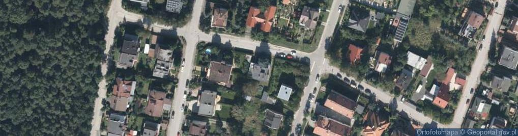 Zdjęcie satelitarne Rajtarska ul.
