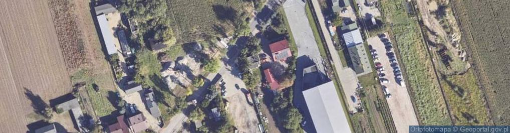 Zdjęcie satelitarne Rajdowa ul.