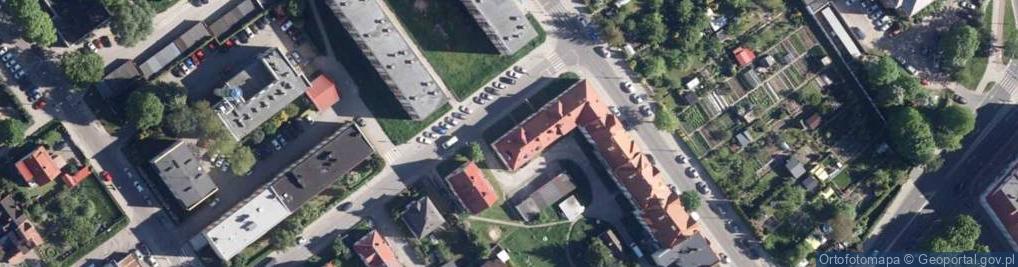 Zdjęcie satelitarne Radogoszczańska ul.